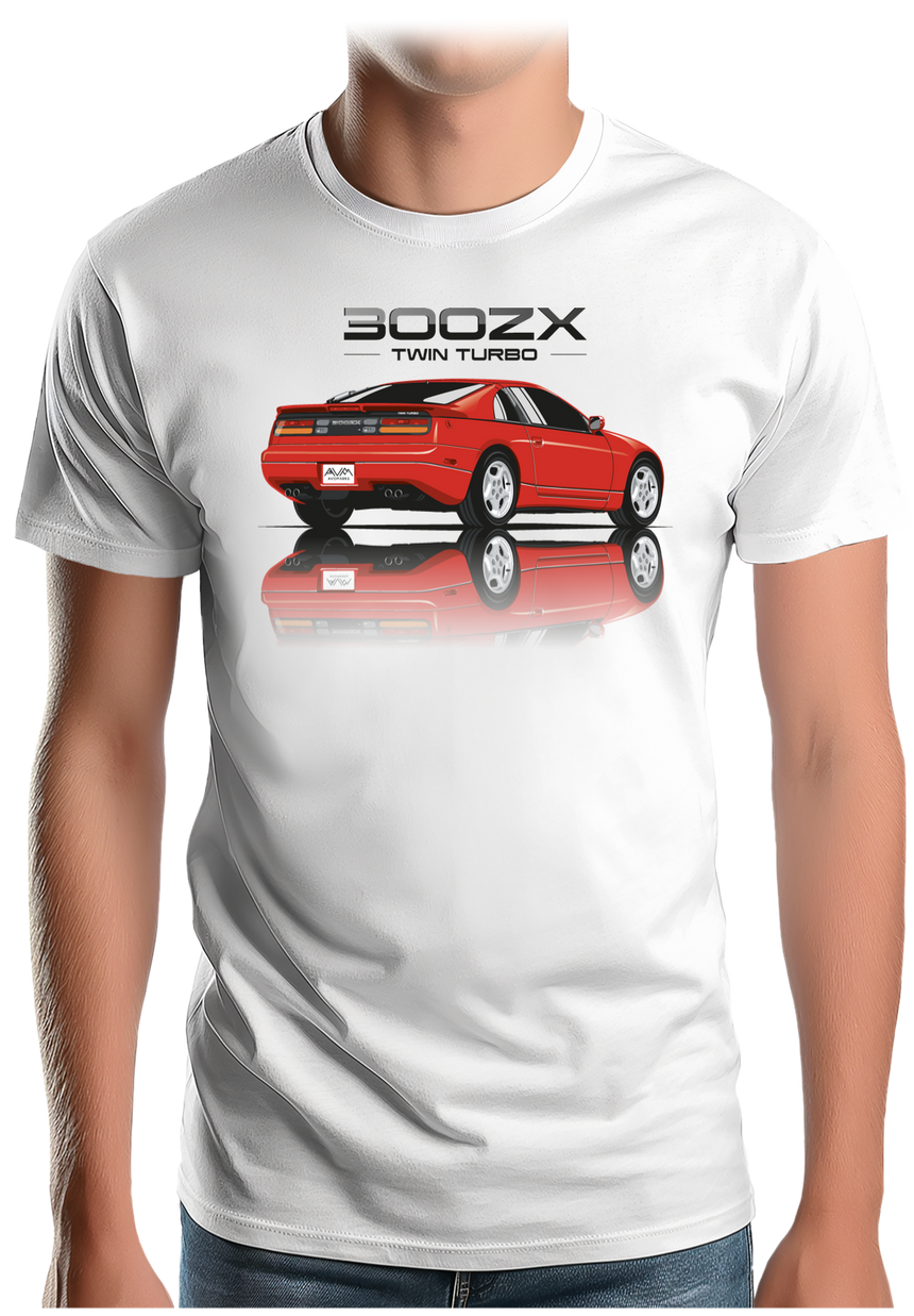T-Shirt Homme Voiture japonaise, bi-turbo !