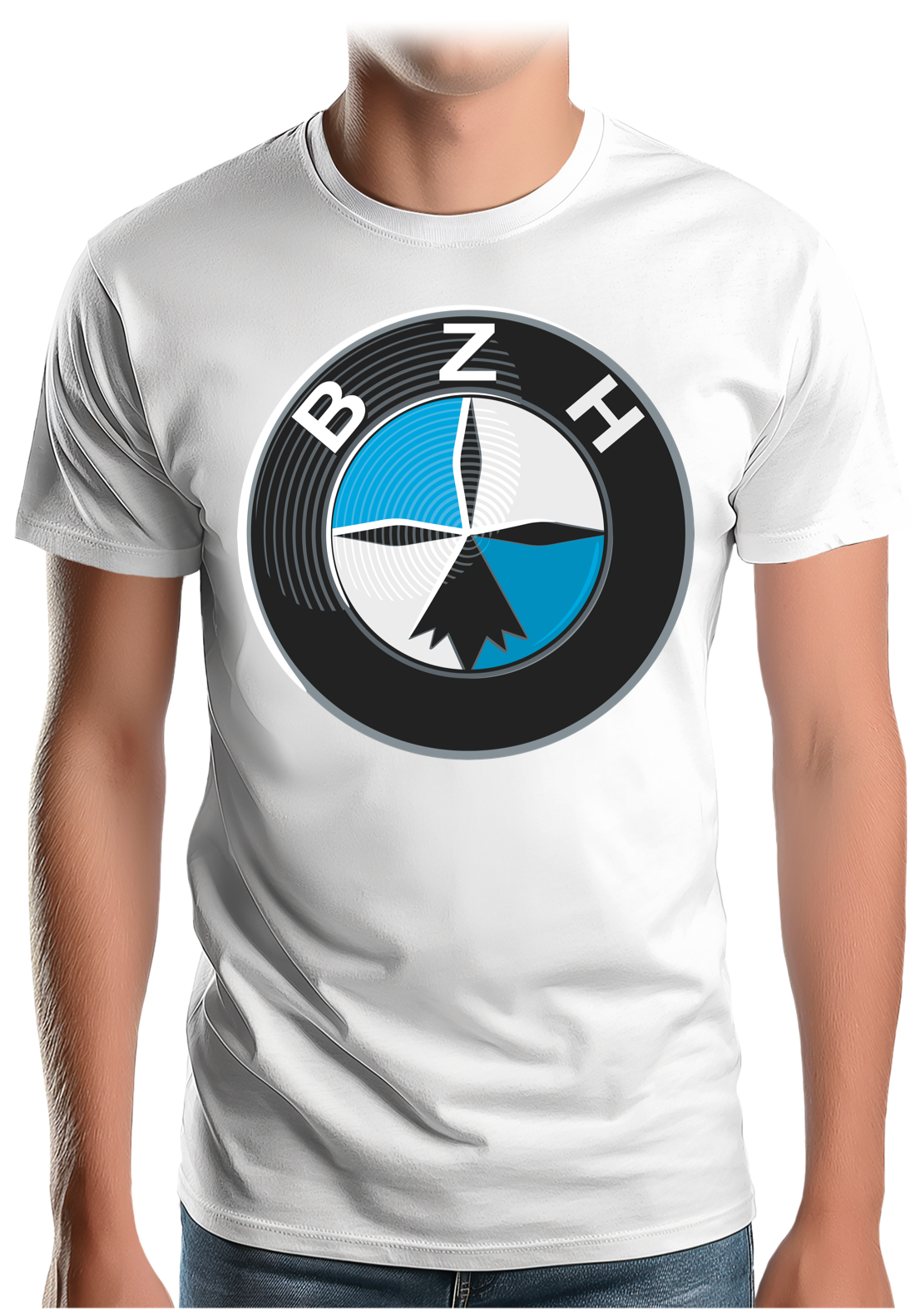 T-Shirt Homme BZH Das auto