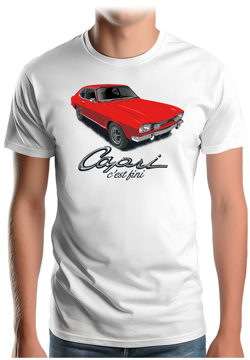 T-Shirt Homme Voiture Capri c'est fini