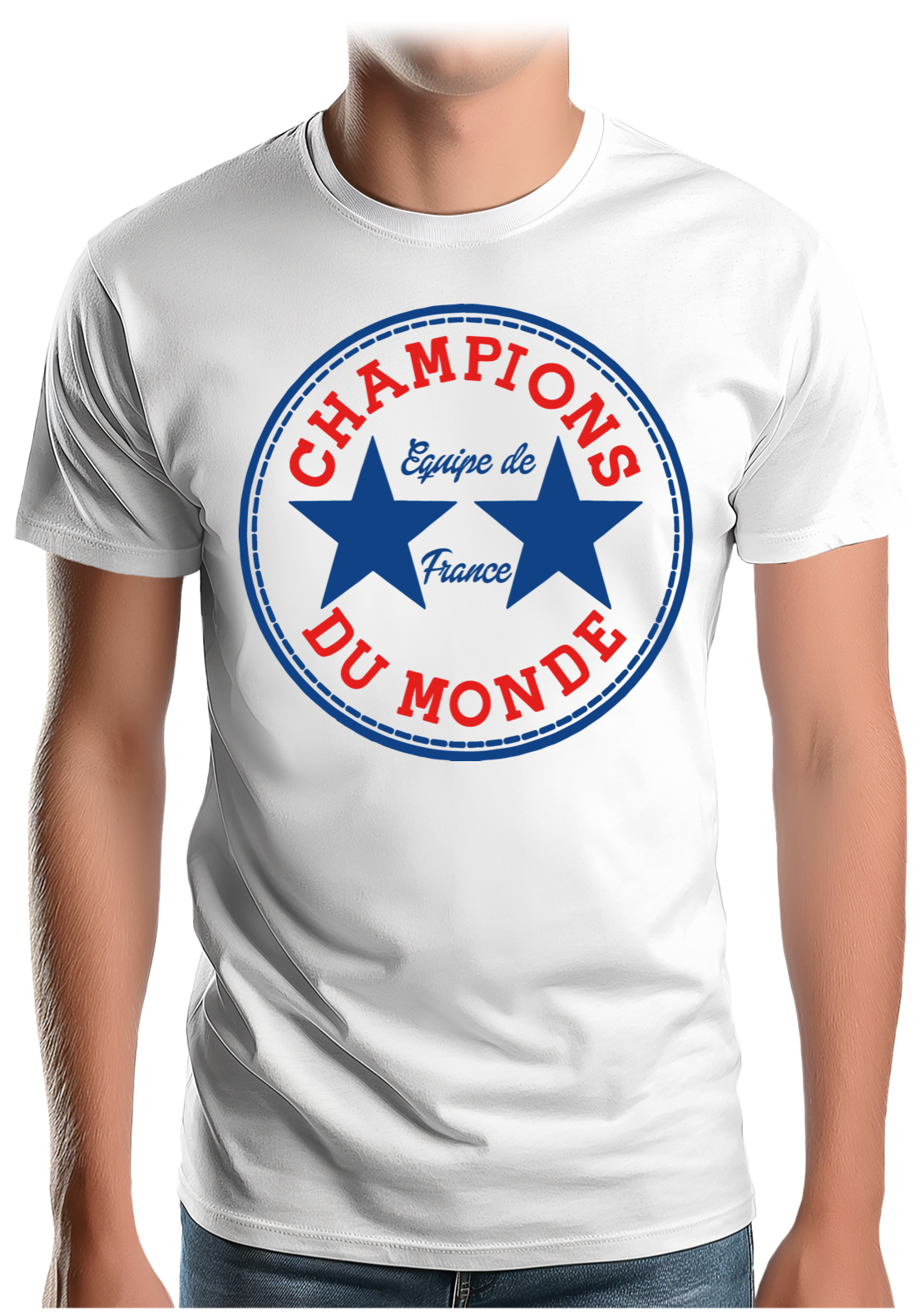 T-Shirt Homme Champion du monde