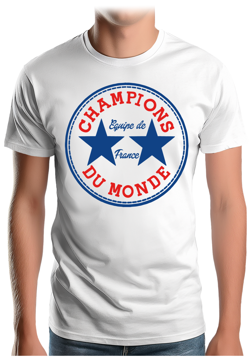 T-Shirt Homme Champion du monde