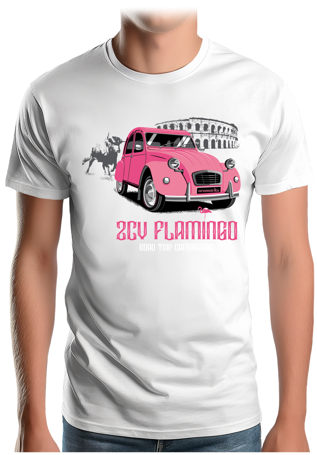 T-Shirt Homme La deuch en camargue