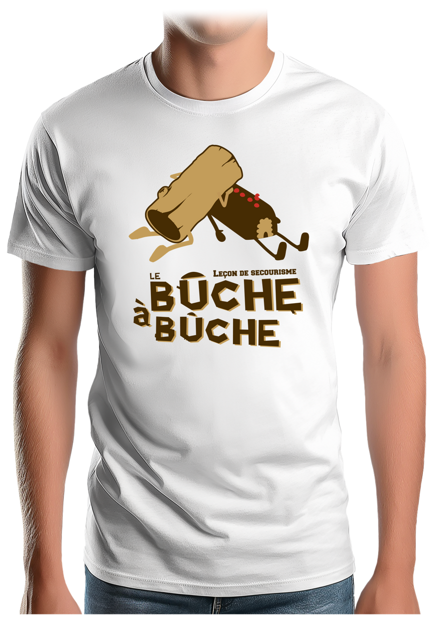 T-Shirt Homme Le Bûche à Bûche