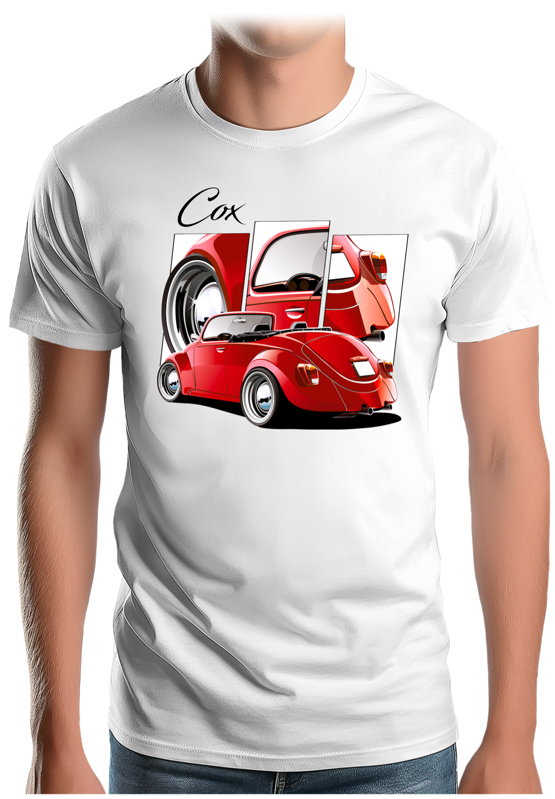 T-Shirt Homme Cox cabriolet
