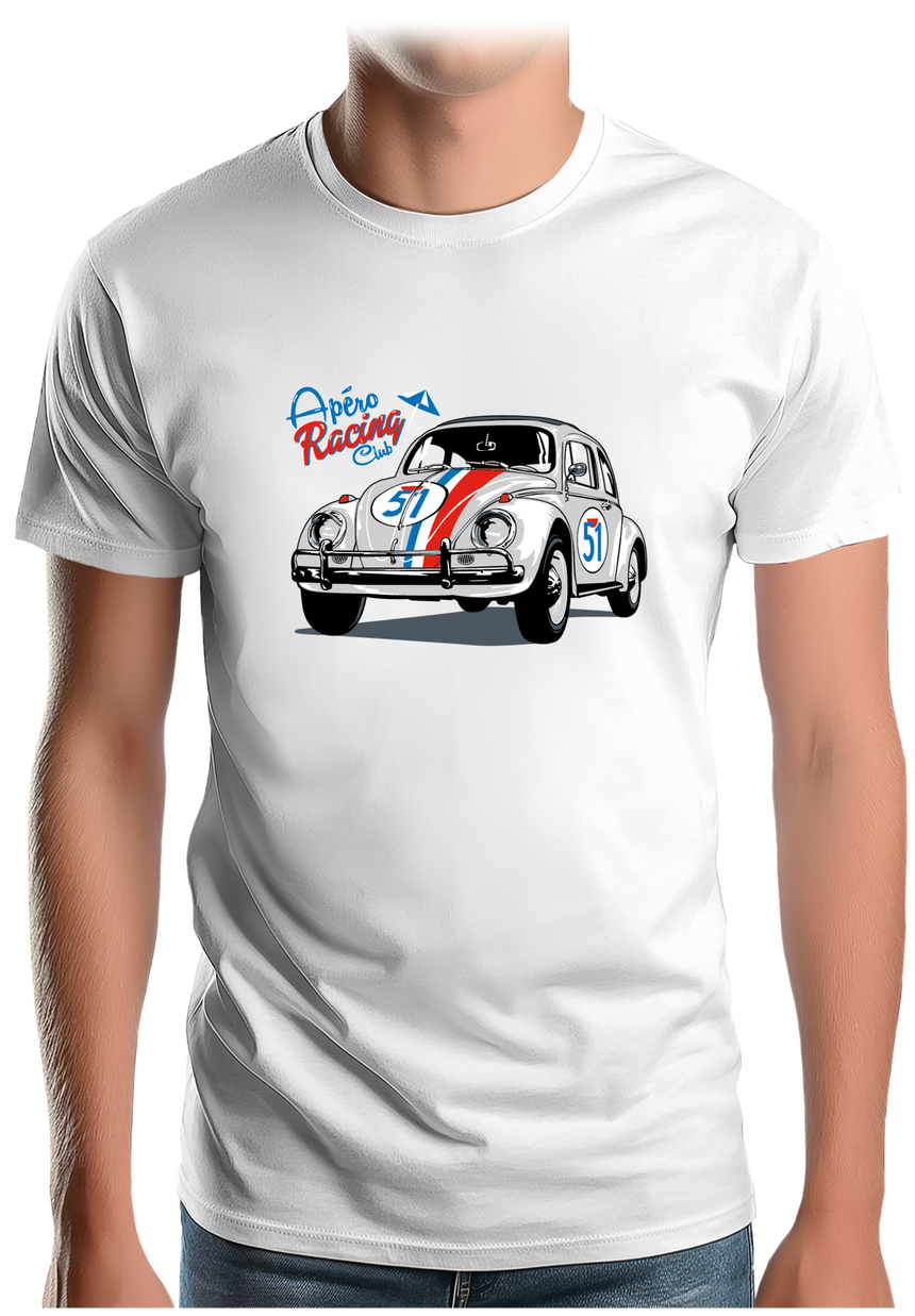 T-Shirt Homme Cox apéro racing automobile