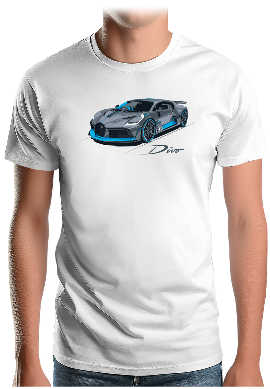 T-Shirt Homme Voiture L'hypercar Française