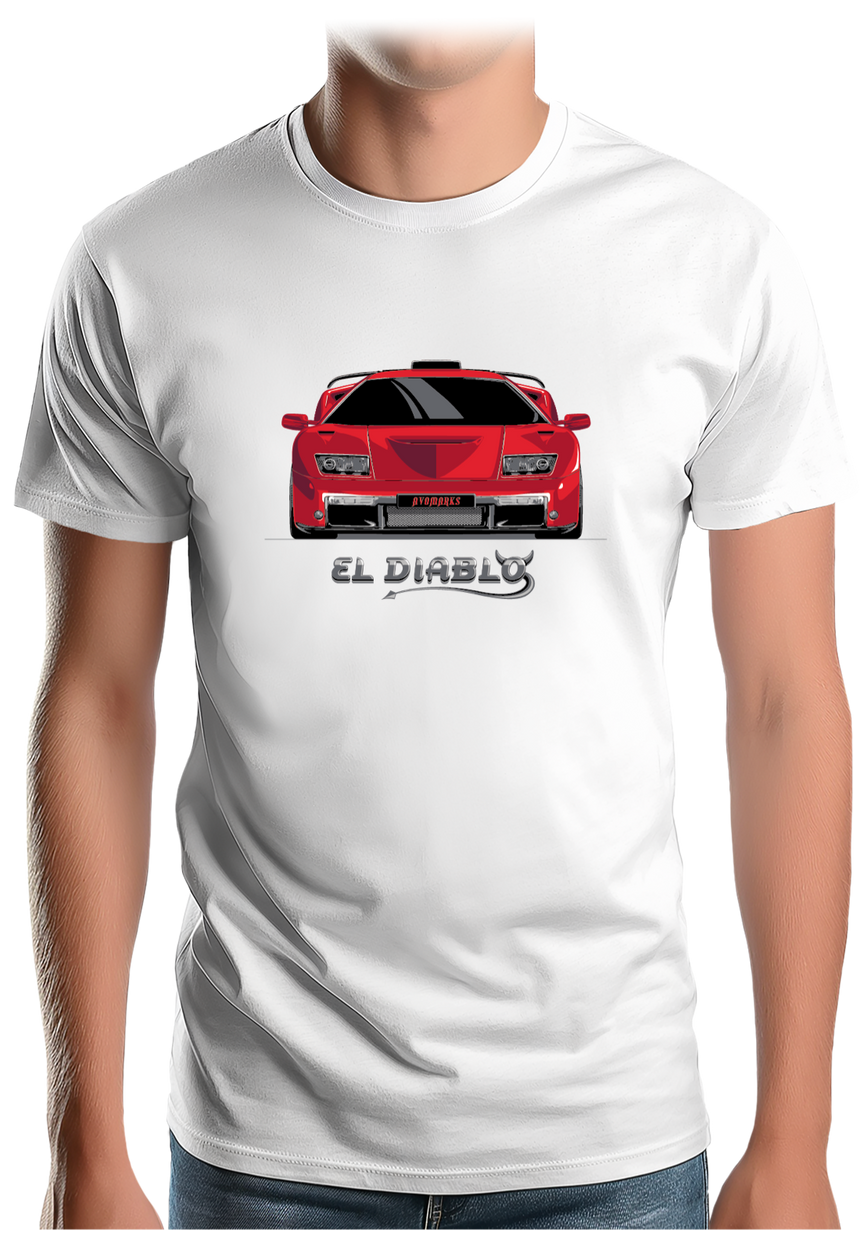 T-Shirt Homme Voiture El Diablo SV