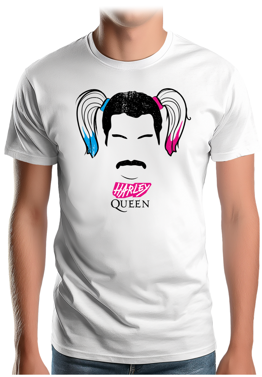 T-Shirt Homme Queen et Harley Quinn