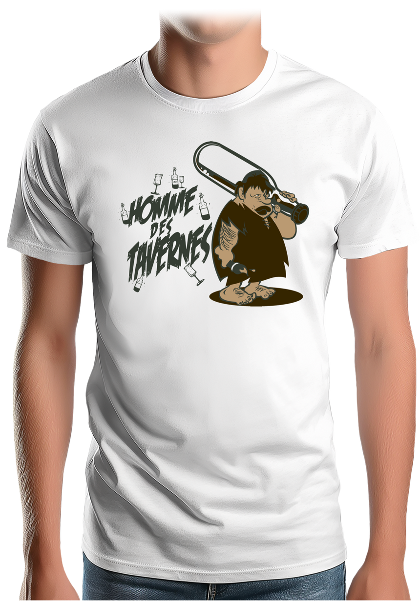 T-Shirt Homme Homme Des Tavernes