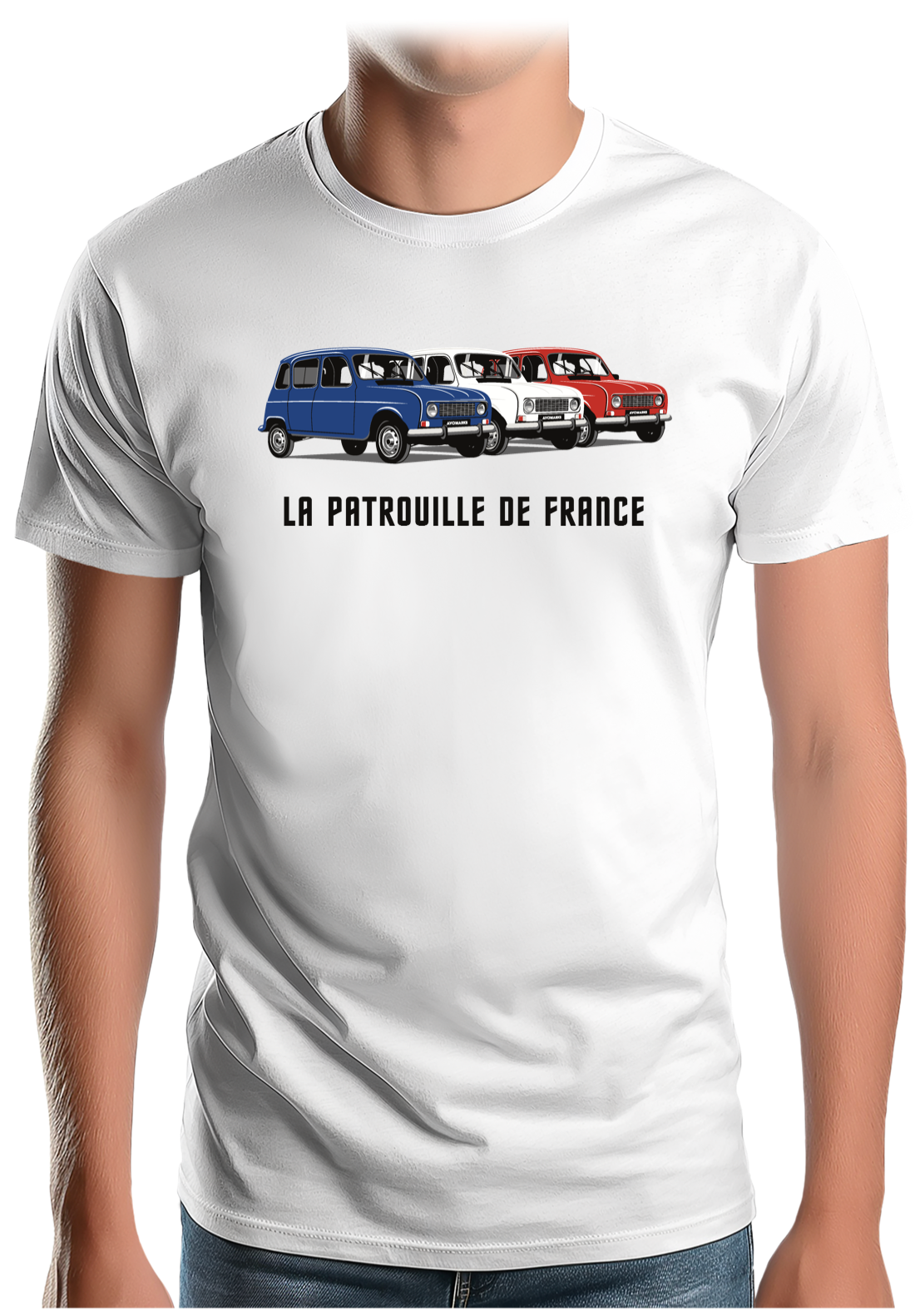 T-Shirt Homme Patrouille de France 4L