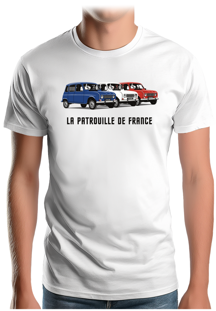 T-Shirt Homme Patrouille de France 4L