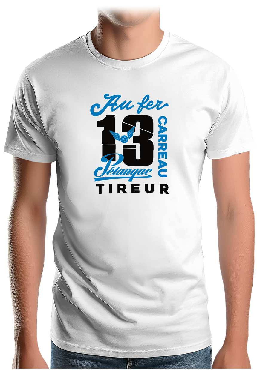 T-Shirt Homme Le Vocabulaire de la Pétanque