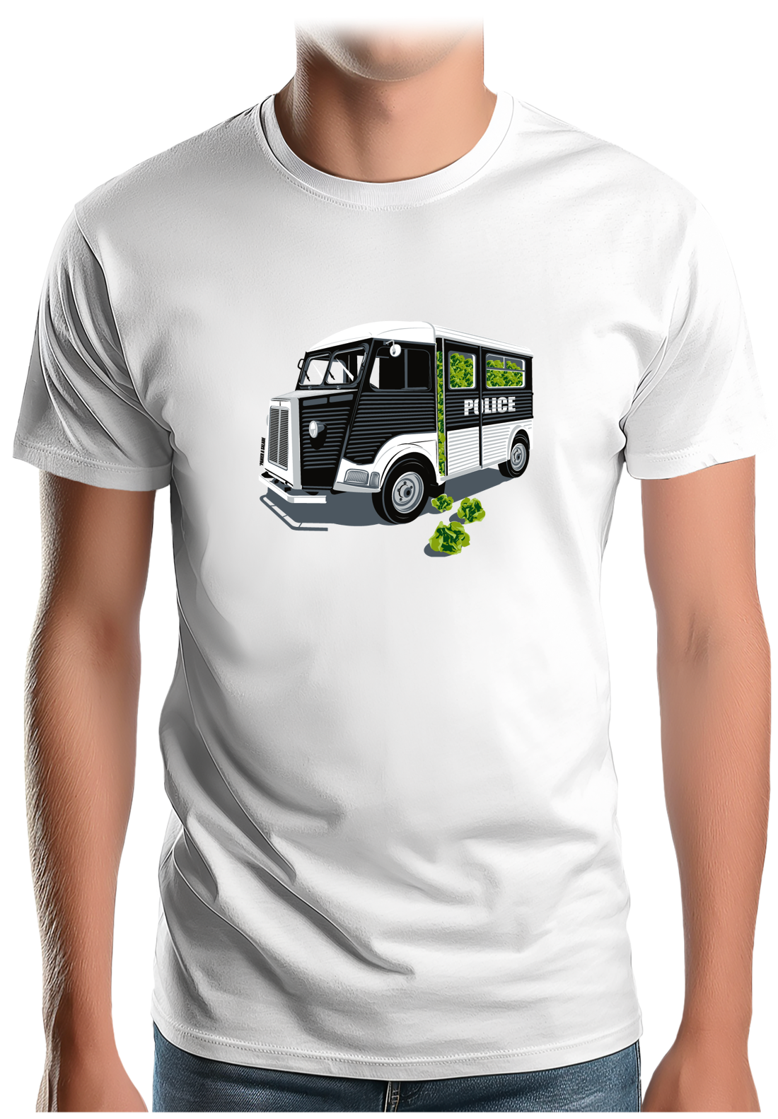 T-Shirt Homme Panier à Salade : type H