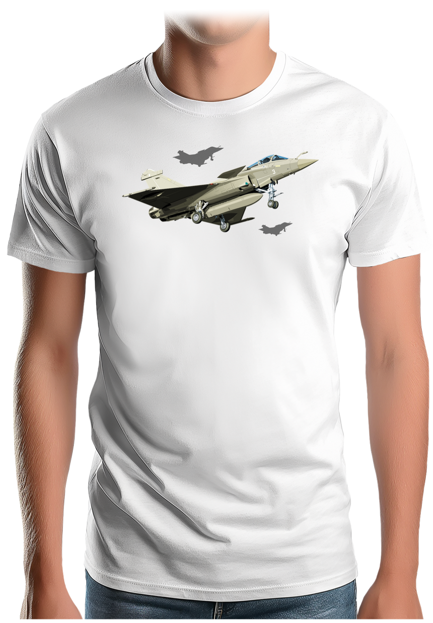 T-Shirt Homme L'avion de chasse français
