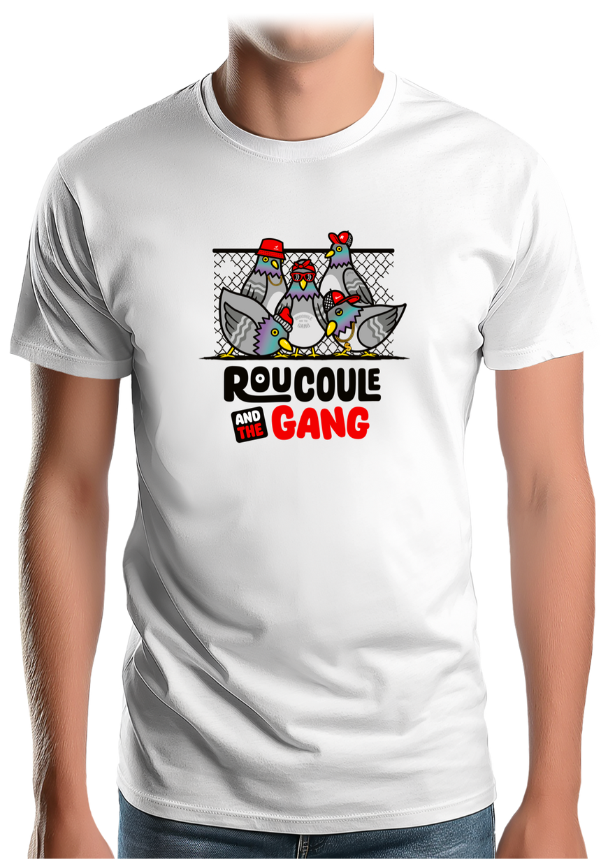 T-Shirt Homme Roucoule & the gang
