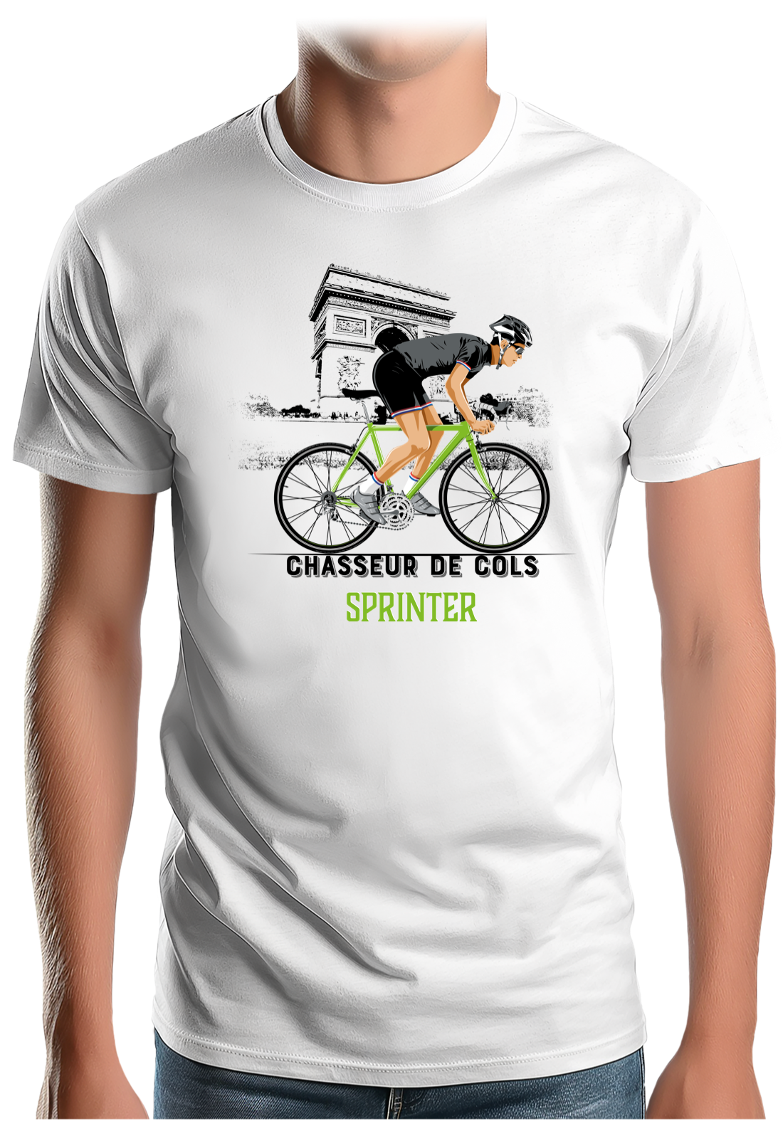T-Shirt Homme Chasseur de Cols - Sprinter