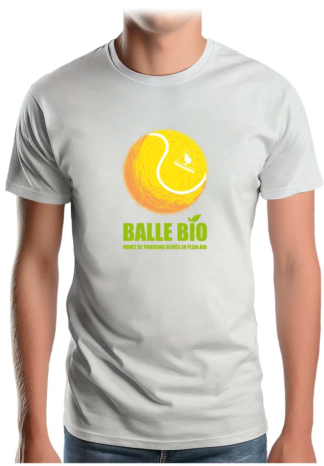 T-Shirt Homme Balle de tennis BIO