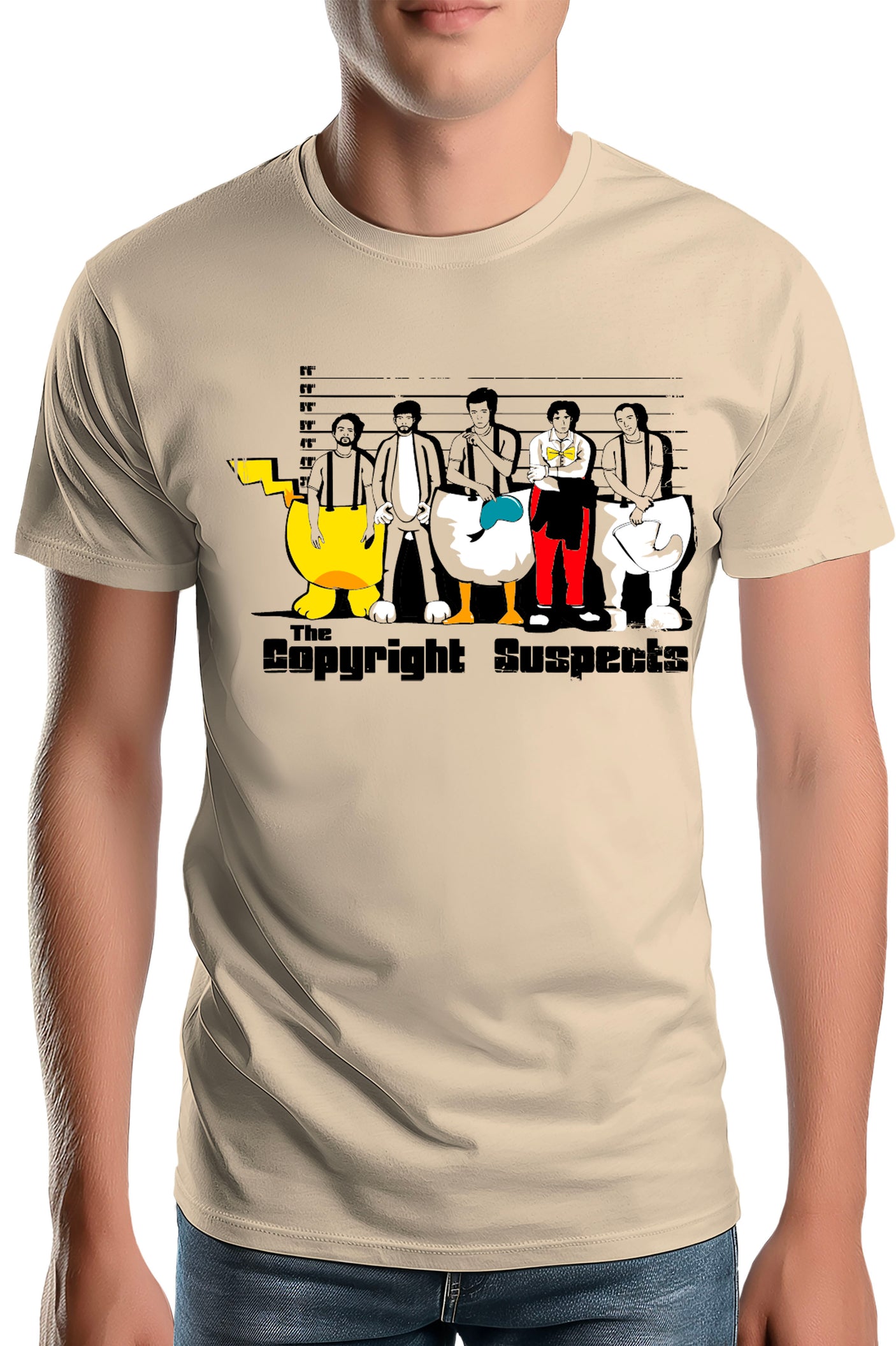 T-Shirt Homme Copyright suspects