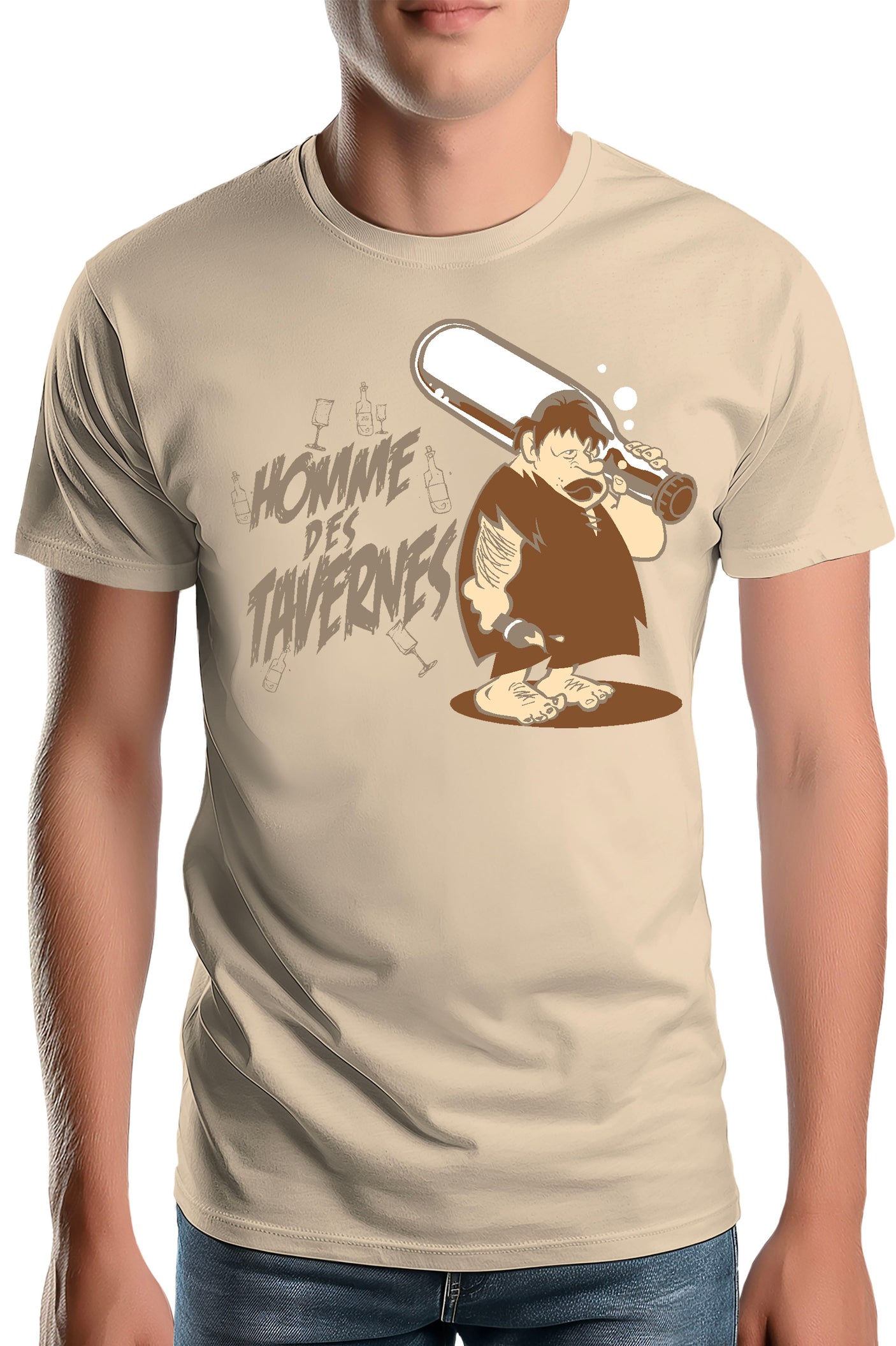 T-Shirt Homme Homme Des Tavernes