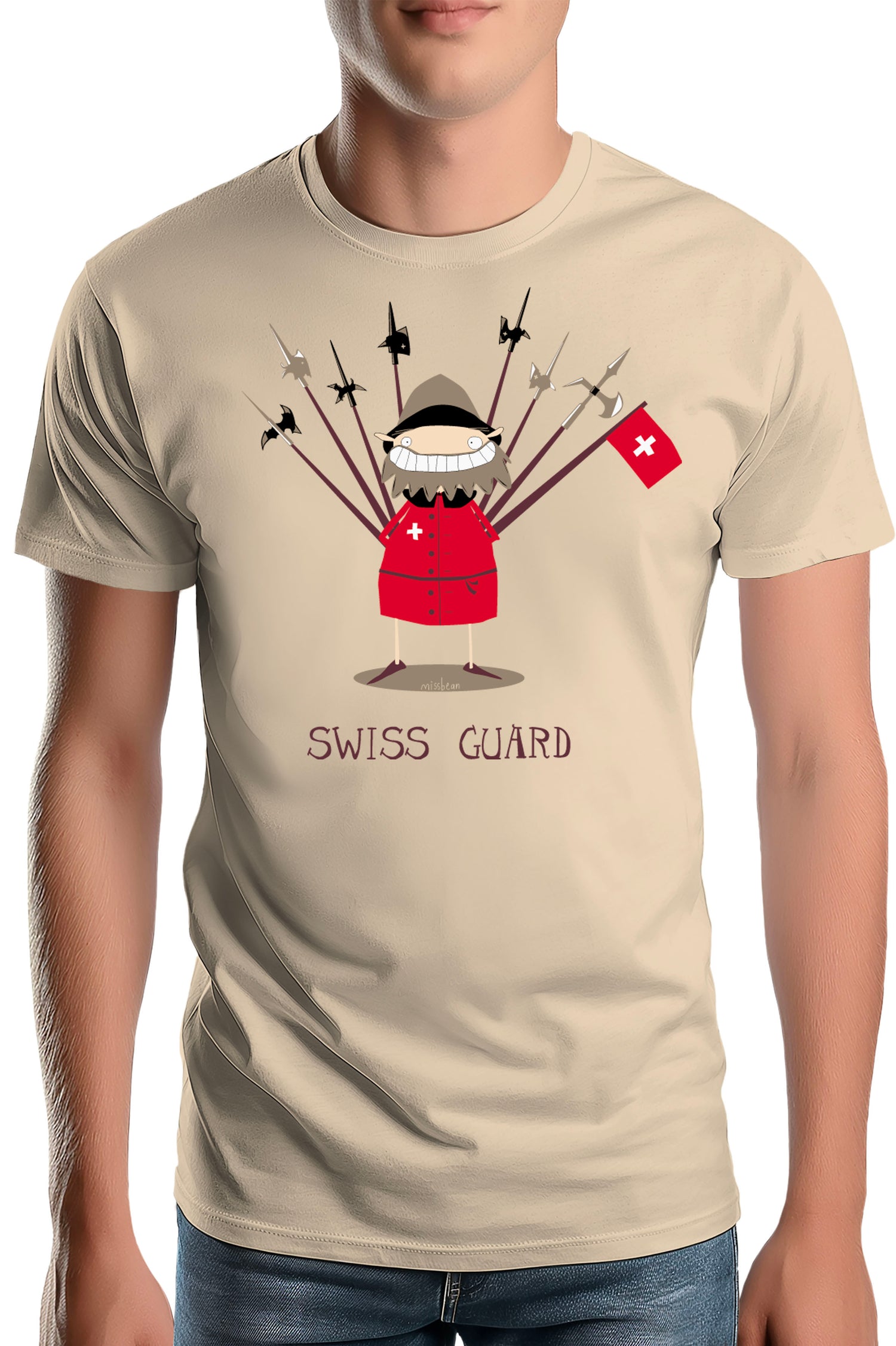 T-Shirt Homme Swiss Guard