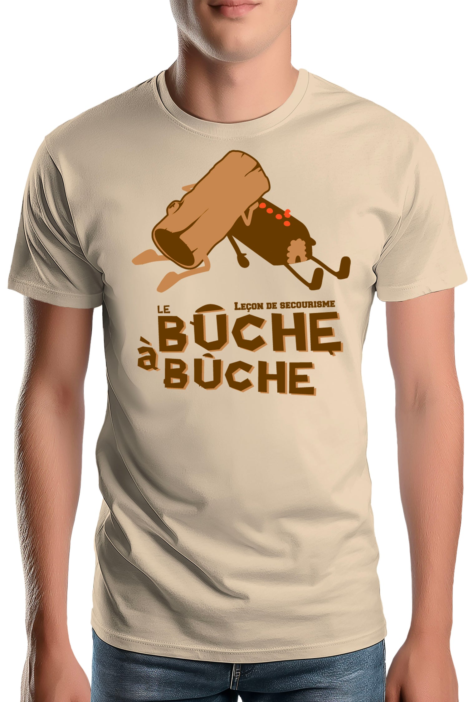 T-Shirt Homme Le Buche à Bouche