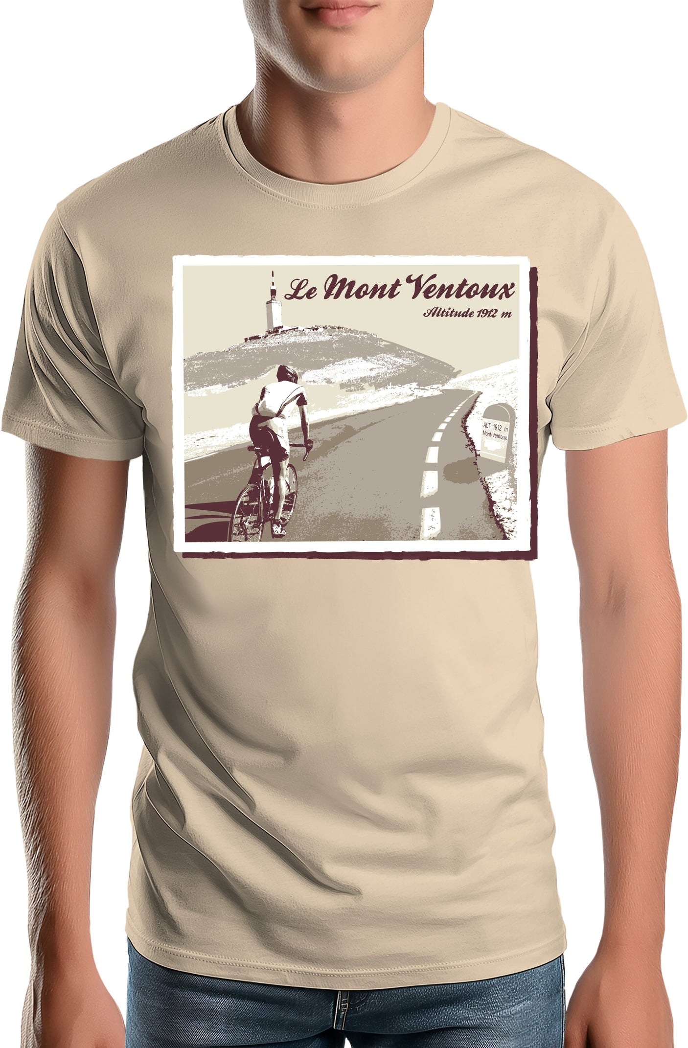 T-Shirt Homme Le Mont Ventoux