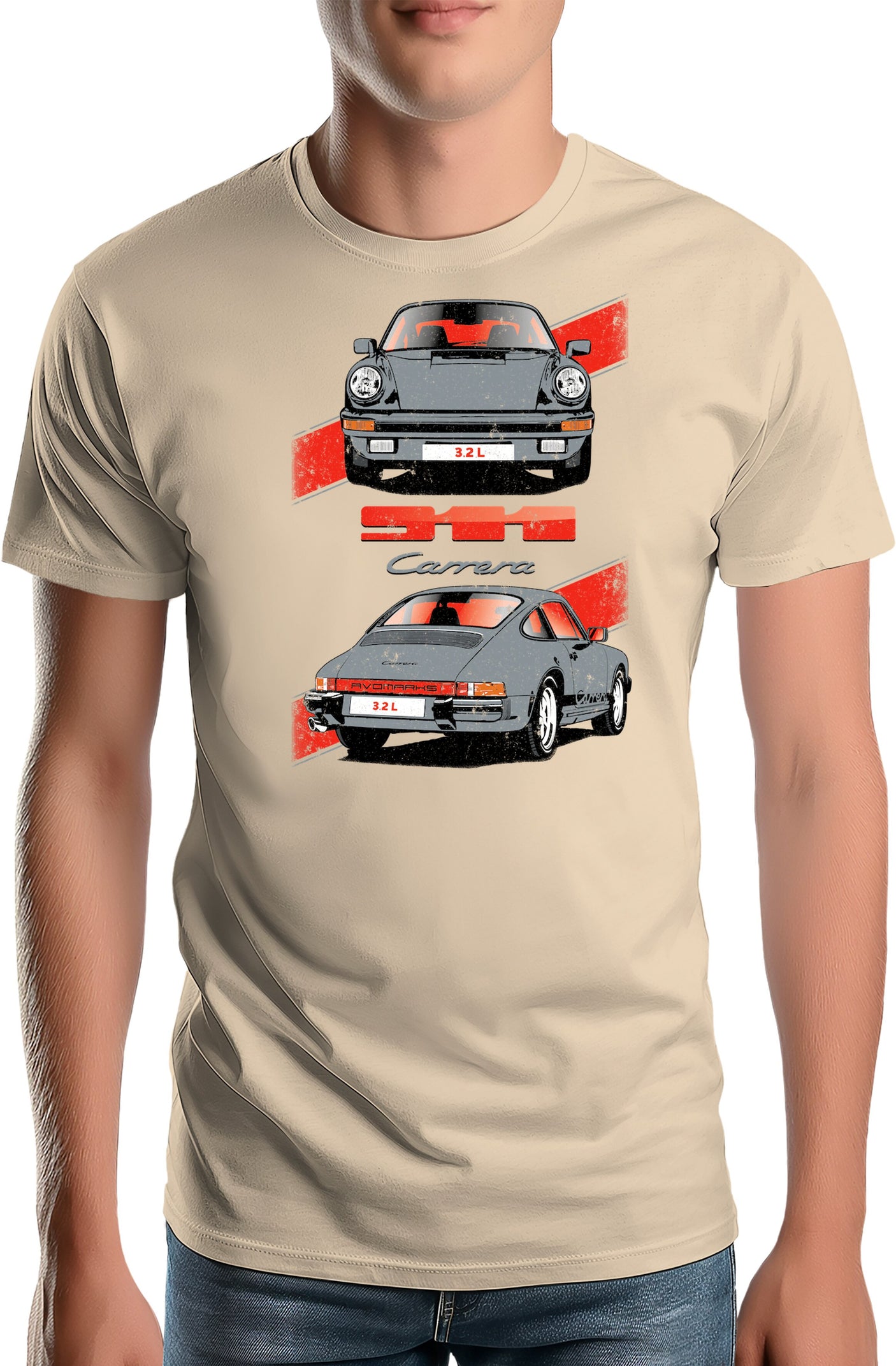 T-Shirt Homme 911 3,2L