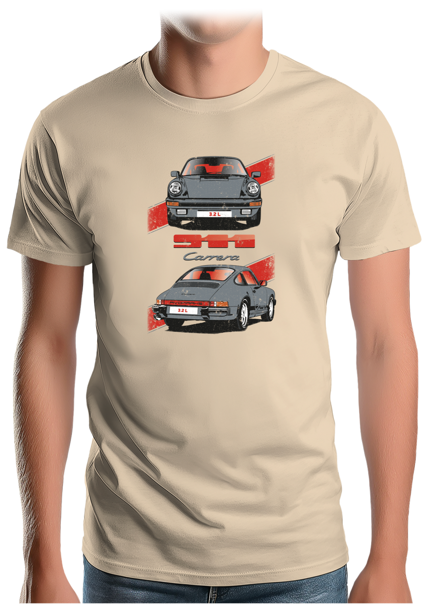 T-Shirt Homme Voiture 911 3,2L