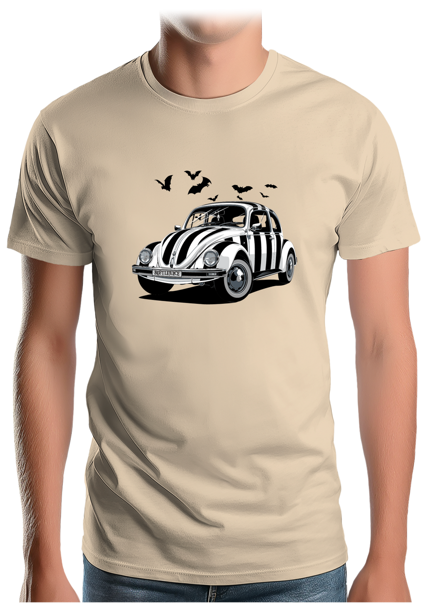 T-Shirt Homme Voiture Beetlejuice coccinelle