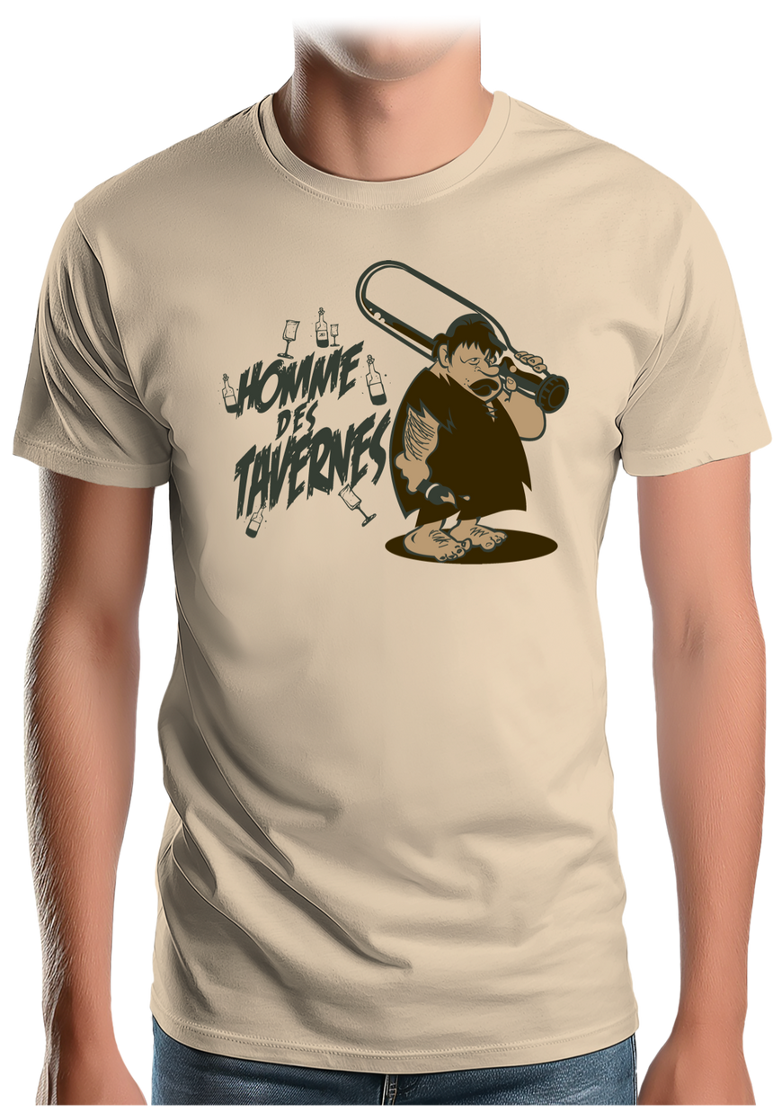 T-Shirt Homme Homme Des Tavernes