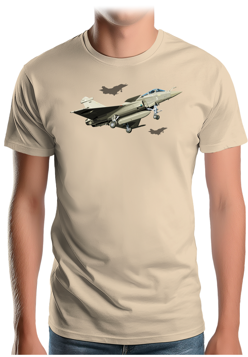 T-Shirt Homme L'avion de chasse français