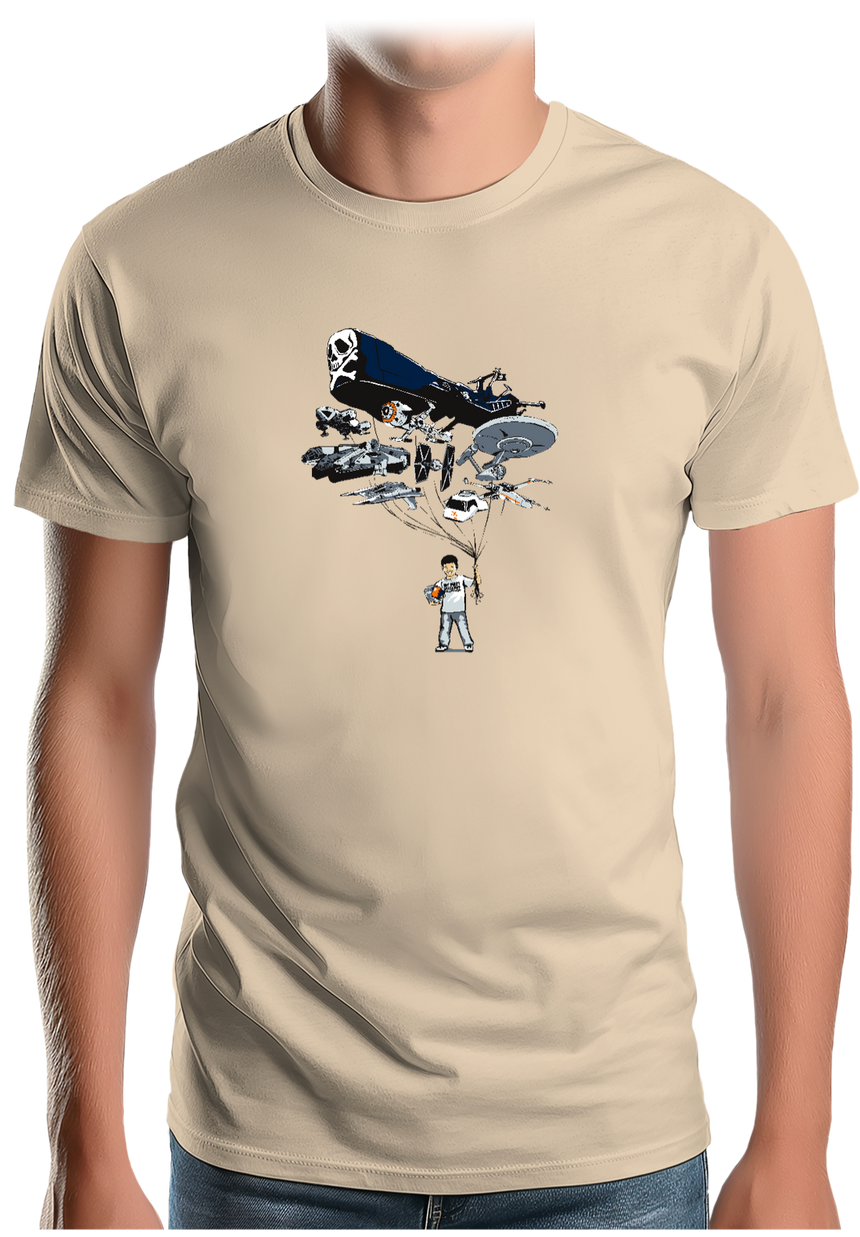 T-Shirt Homme La collection de vaisseaux