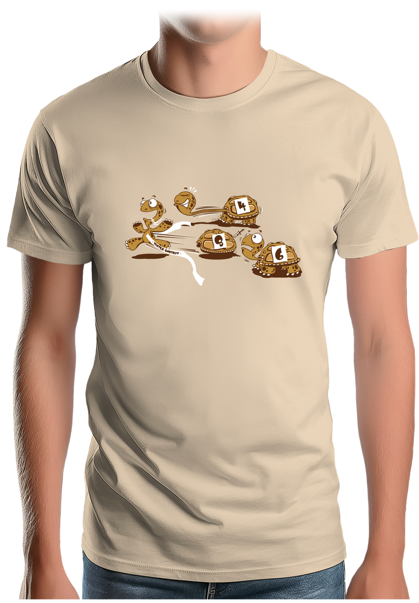 T-Shirt Homme Course de tortues