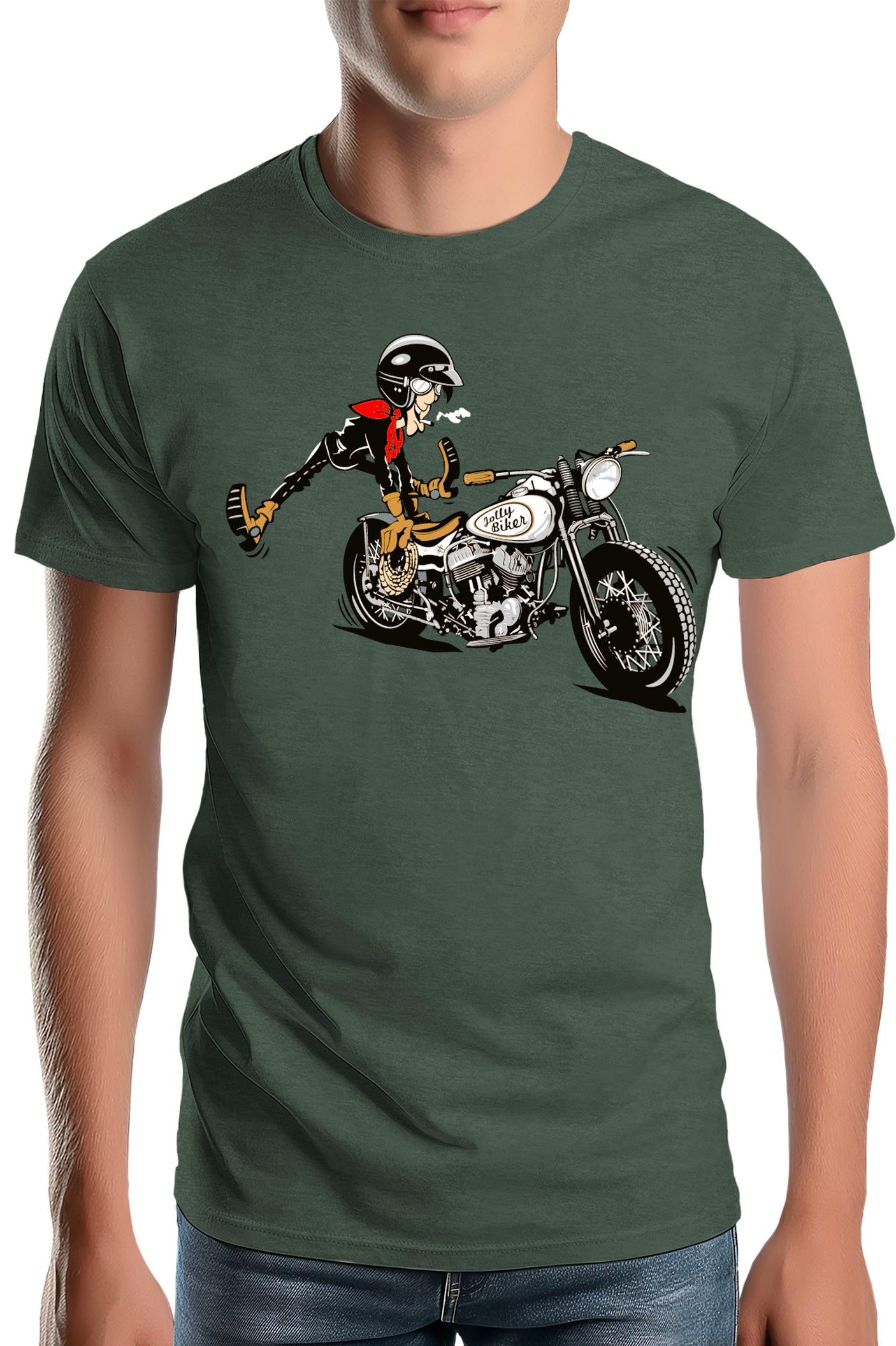 T-Shirt Homme Jolly Biker moto