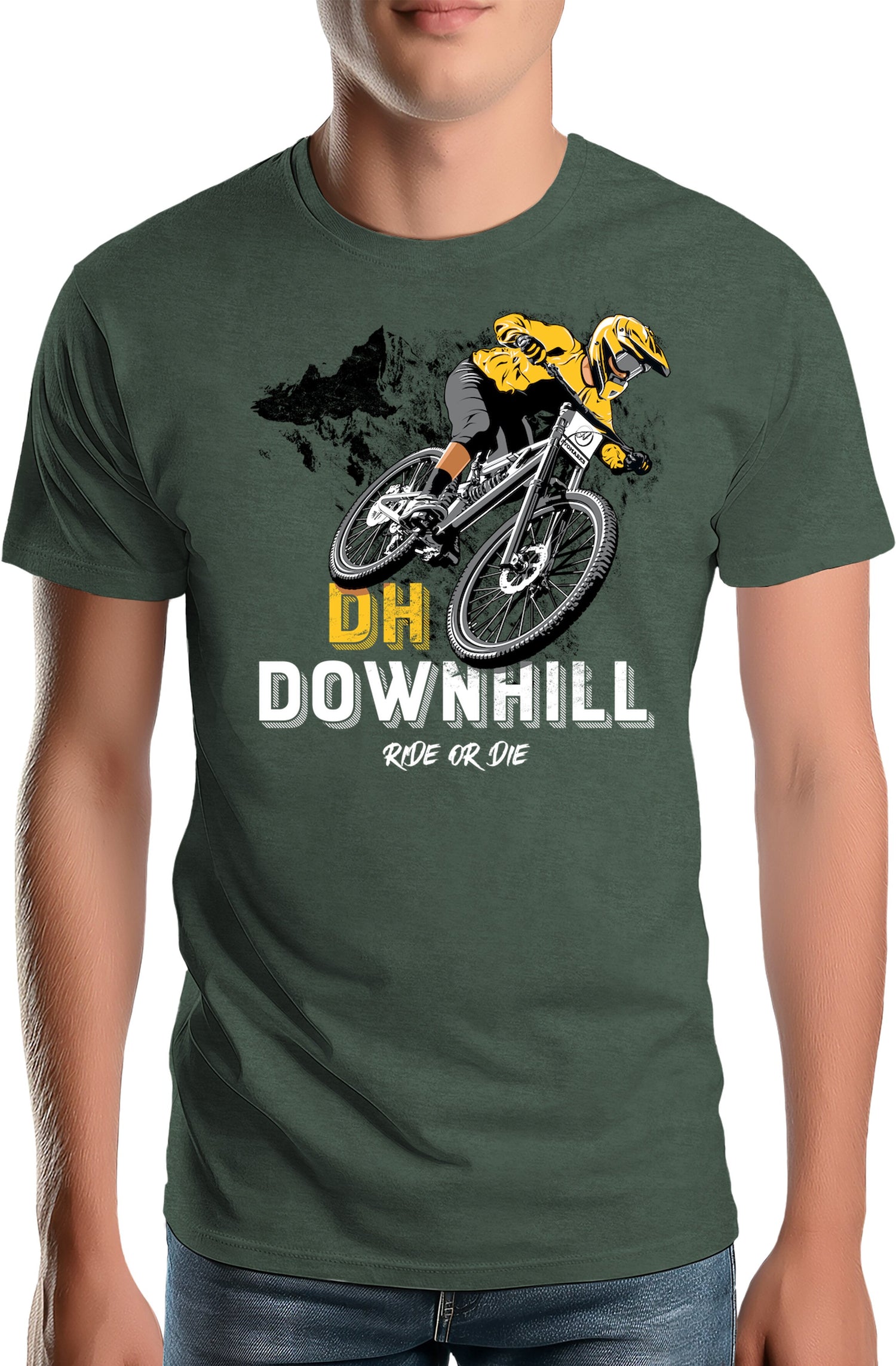 T-Shirt Homme Vélo mountain bike