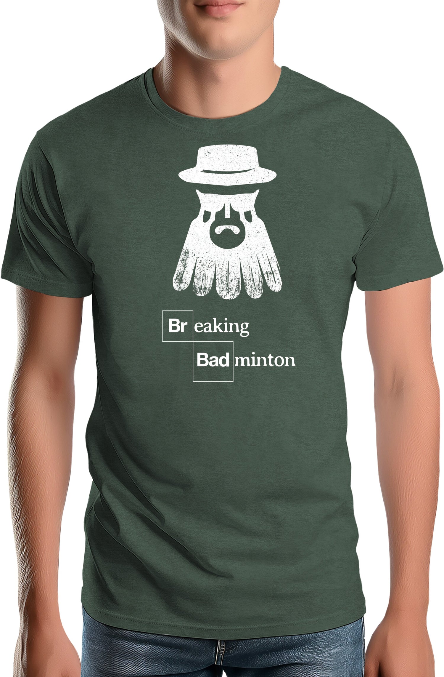 T-Shirt Homme Breaking Badminton