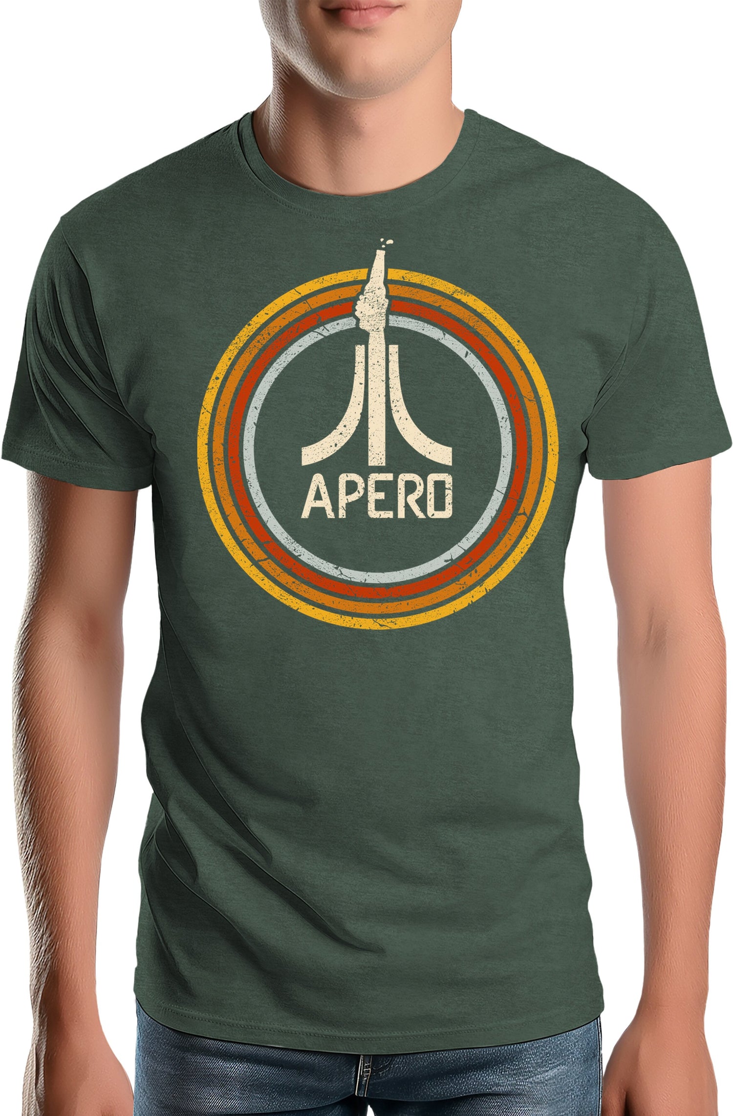 T-Shirt Homme Apéro rétro