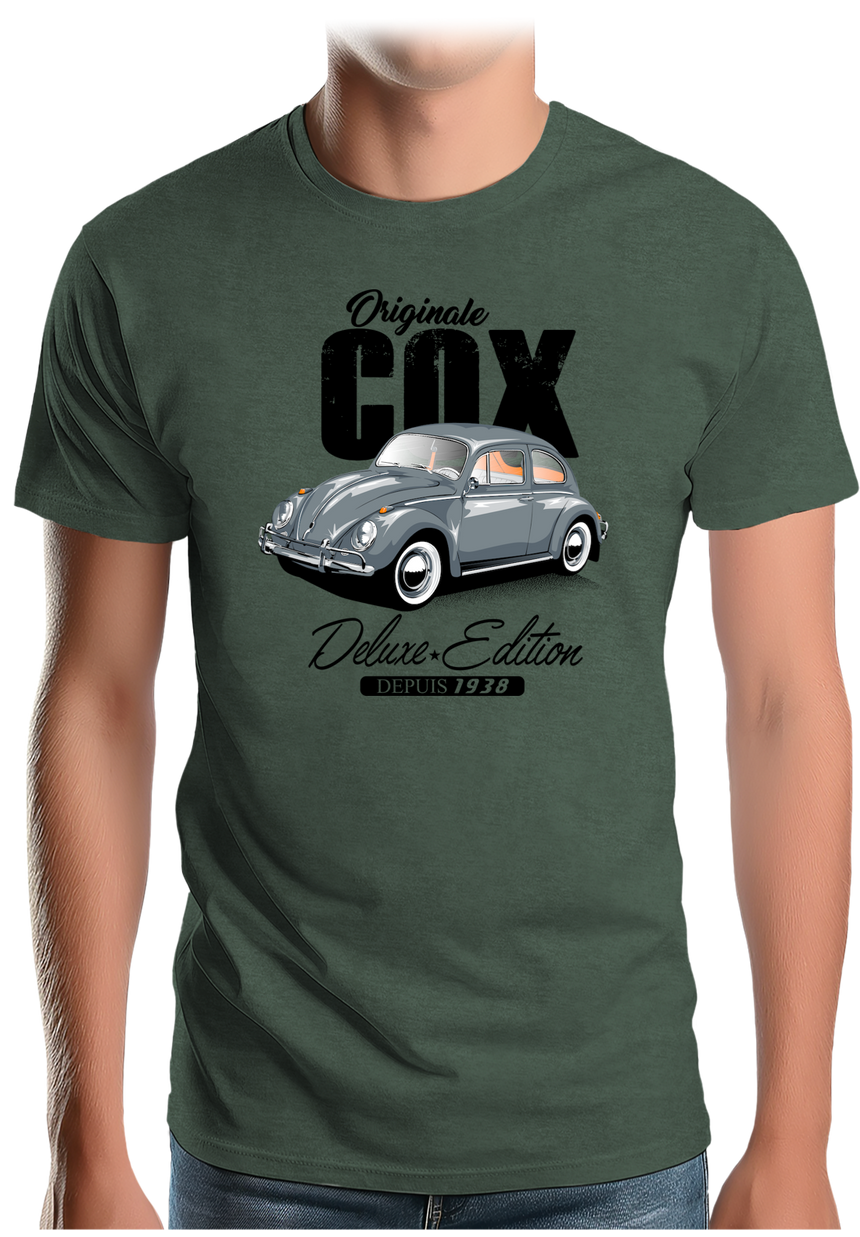 T-Shirt Homme Voiture Coccinelle deluxe édition