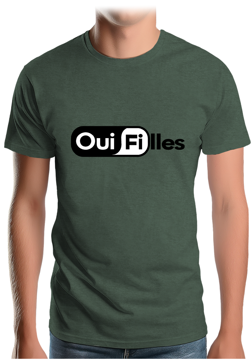 T-Shirt Homme Oui filles