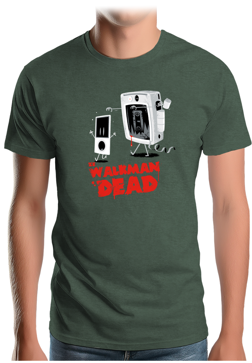 T-Shirt Homme Ze Walkman dead