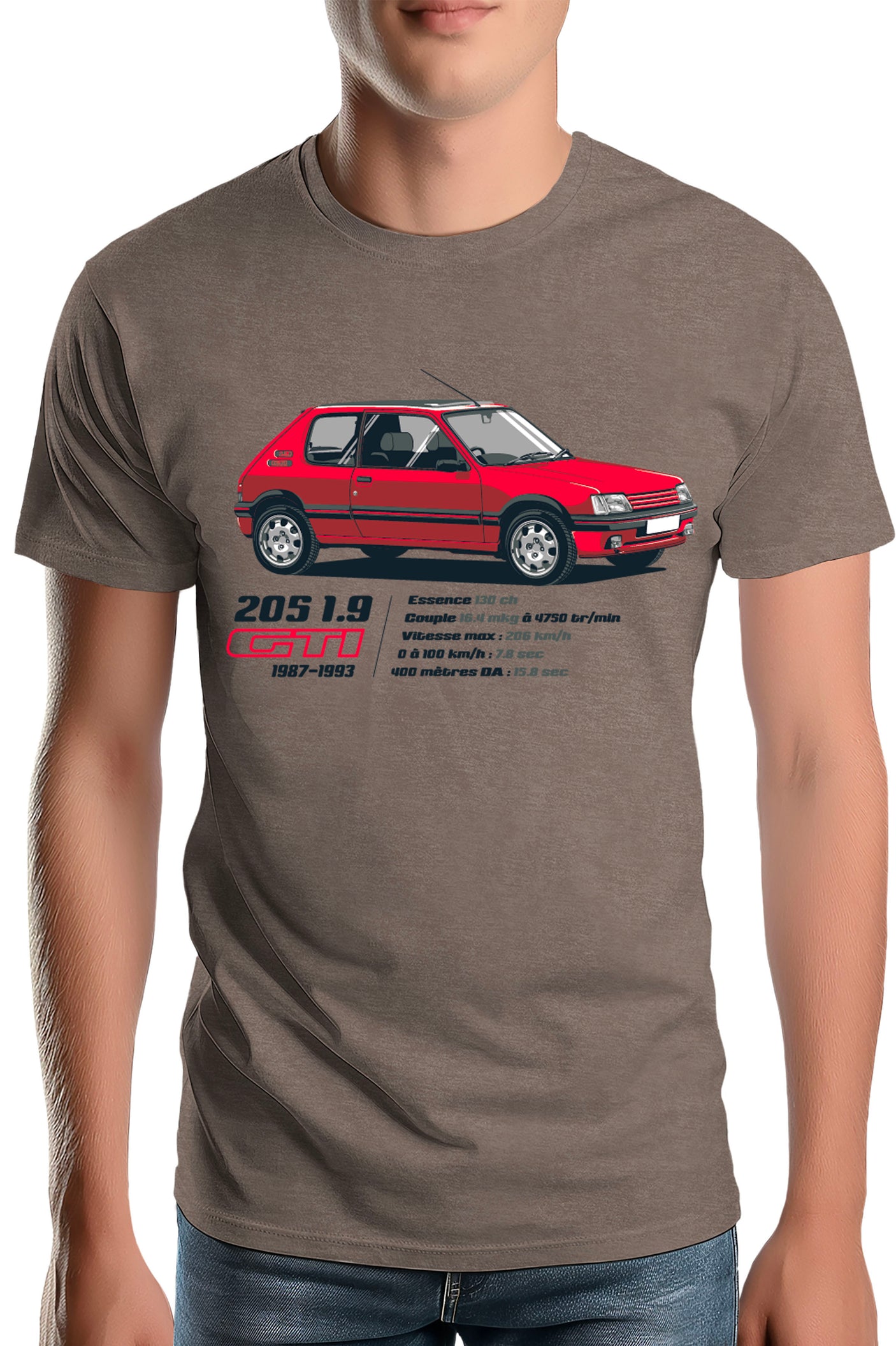 T-Shirt Homme 205 1,9 GTI
