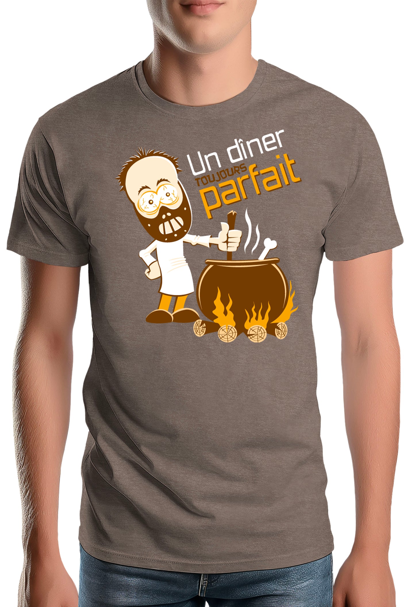 T-Shirt Homme Un Diner Toujours Parfait