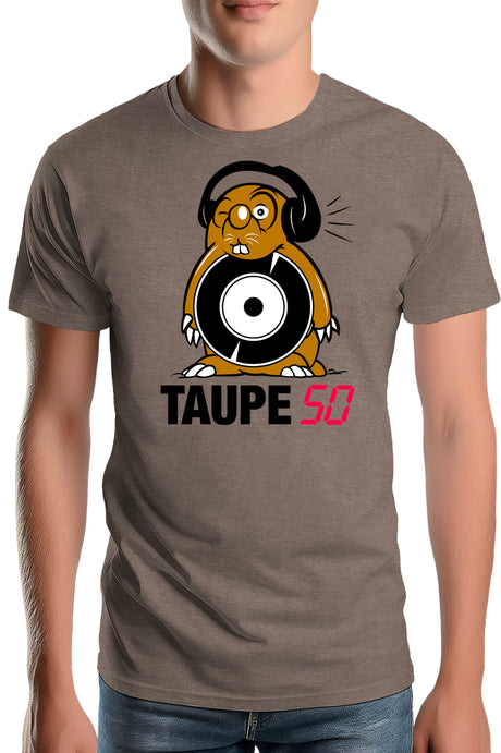 T-Shirt Homme Top 50 version Taupe 50