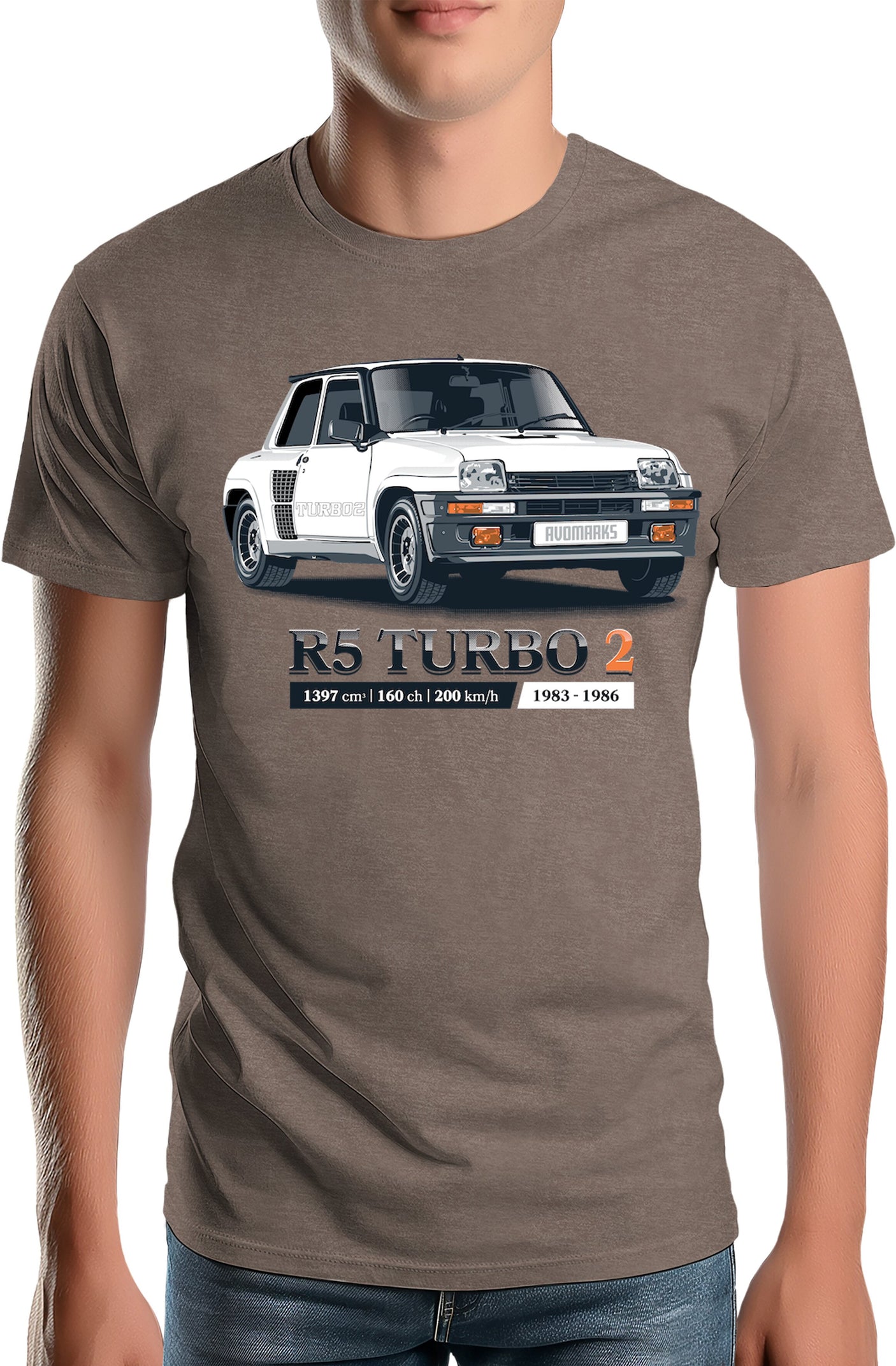 T-Shirt Homme R5 Turbo 2