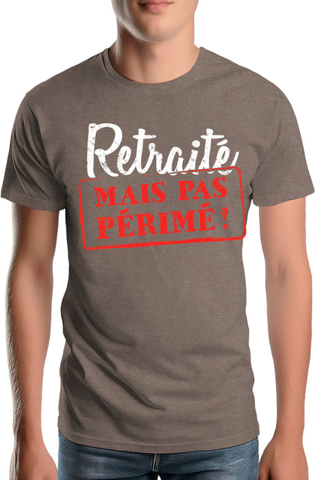 T-Shirt Homme Retraité mais pas périmé