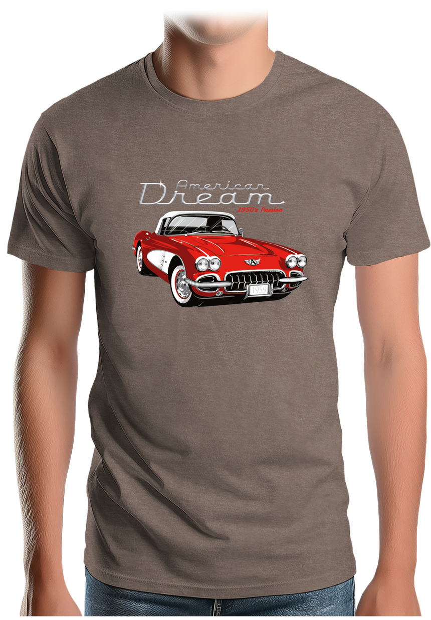 T-Shirt Homme Voiture American Dream Stingray