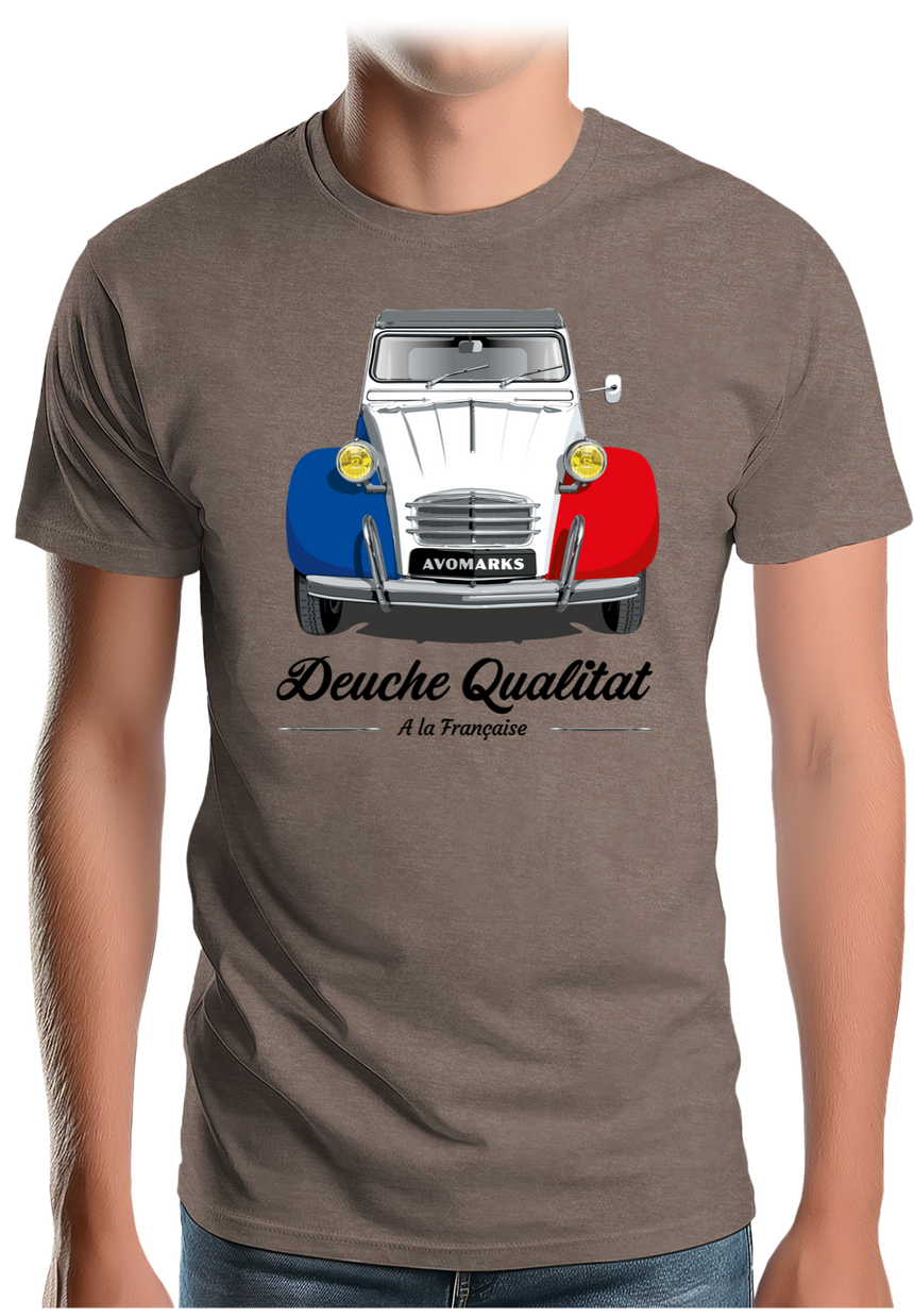 T-Shirt Homme 2 CV qualité à la française