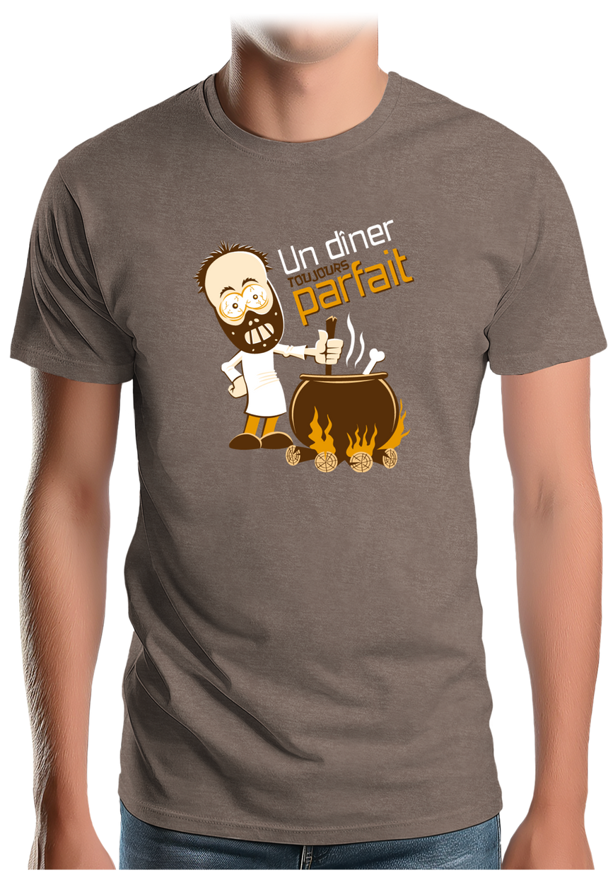 T-Shirt Homme Un Diner Toujours Parfait