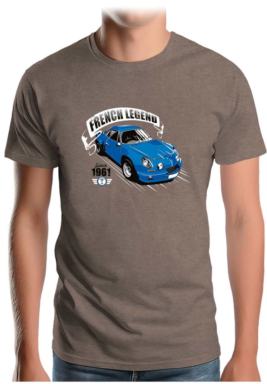 T-Shirt Homme Voiture French Legend 1961