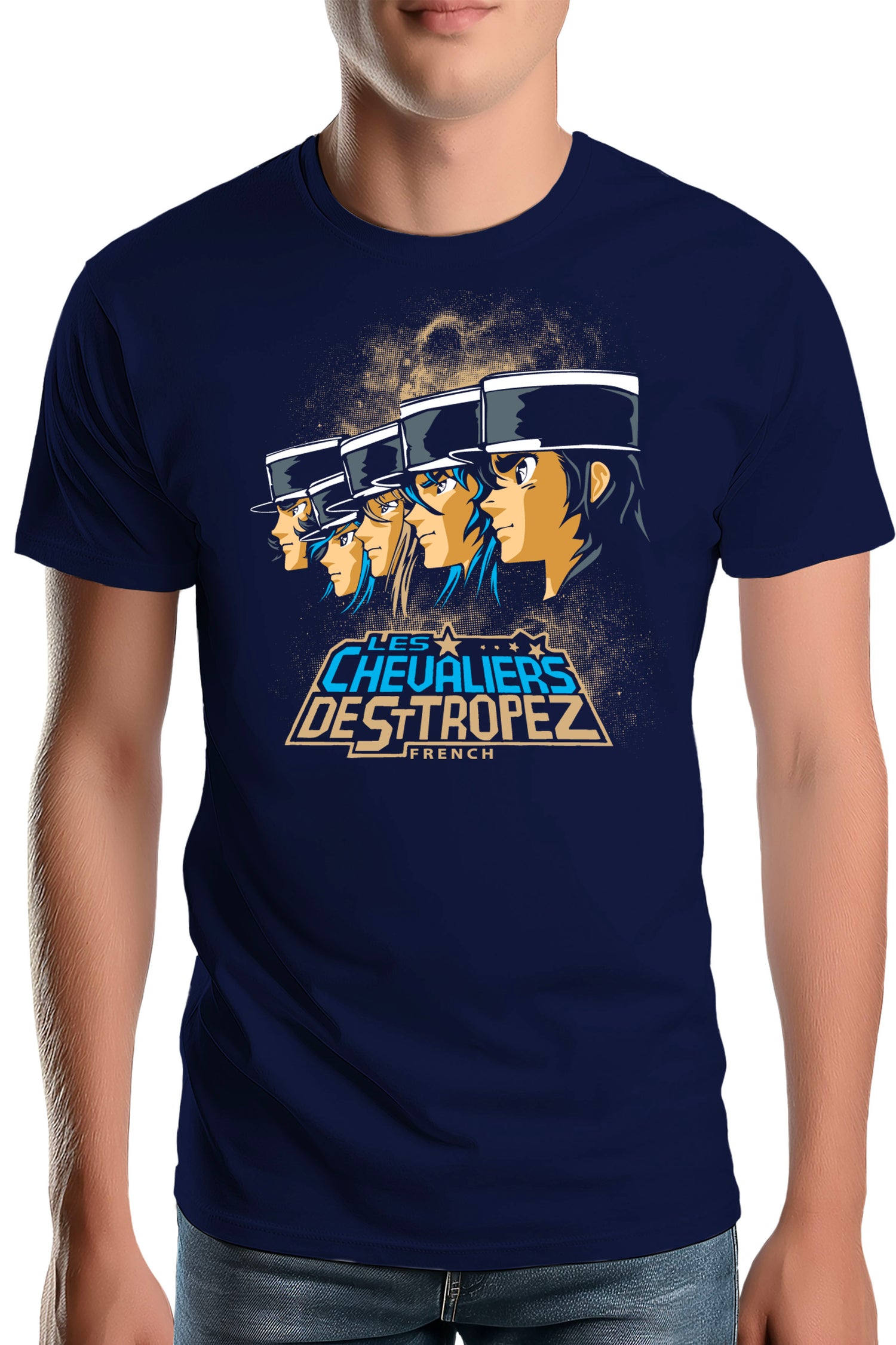 T-Shirt Homme St Trop Chevalier